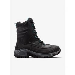 Buty zimowe damskie Columbia Bugaboot III. Czarne obuwie sportowe damskie Columbia, na zimę, trekkingowe. Za 424.99 zł.