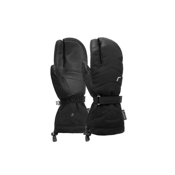 Rękawice narciarskie Reusch Nadia R-TEX® XT Lobster. Czarne rękawiczki damskie Reusch, bez wzorów, z puchu, sportowe. Za 531.90 zł.