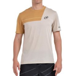 Koszulka Bullpadel Cacin. Brązowe koszulki sportowe męskie bullpadel, l, bez wzorów, z jersey, bez kołnierzyka, bez ramiączek, na fitness i siłownię. Za 151.00 zł.