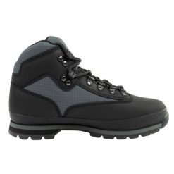 Kozaki Męskie Skóra Euro Hiker. Szare kozaki męskie Timberland, z materiału, z okrągłym noskiem. Za 670.99 zł.