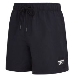 Spodnie treningowe męskie Reebok Ace Swim. Czarne spodnie sportowe męskie Reebok, na lato, m, bez wzorów, do biegania. Za 151.00 zł.