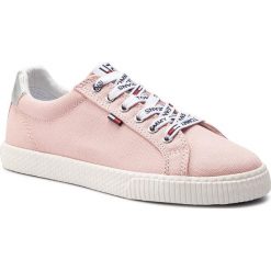 Tenisówki TOMMY JEANS - Casual Sneaker EN0EN00125 Lotus 662. Półbuty damskie marki Tommy Jeans. Za 269.00 zł.