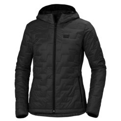 Damska kurtka z kapturem Helly Hansen lifaloft insulator. Czarne kurtki damskie Helly Hansen, na zimę, xl, bez wzorów, z kapturem, narciarskie. Za 919.00 zł.