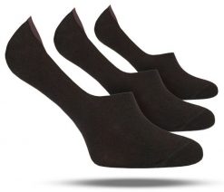 Zestaw Trzech Par Bawełnianych Stopek - Chattier - Brązowe. Brązowe skarpety męskie Chattier, bez wzorów, z bawełny. Za 54.00 zł.