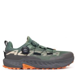 Buty do biegania Altra. Zielone buty sportowe męskie Altra, bez zapięcia, do biegania. Za 899.99 zł.