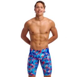 Spodenki do pływania Jammery Funky Trunks Messy Messy Messy. Niebieskie szorty męskie FUNKY TRUNKS, s, bez wzorów. Za 219.00 zł.