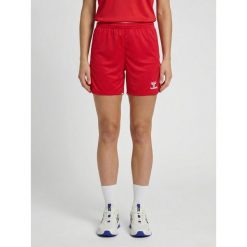 Szorty damskie Hummel Core 2.0. Białe szorty sportowe damskie Hummel, bez wzorów, sportowe, na fitness i siłownię. Za 157.50 zł.