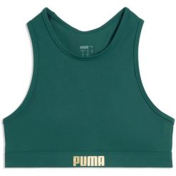 Biustonosz damskie Puma Swim Women Racerback Swim Top 1p. Zielone biustonosze Puma, bez wzorów, z materiału. Za 290.00 zł.