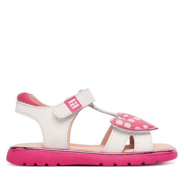 Sandały Agatha Ruiz de la Prada. Białe sandały dziewczęce Agatha Ruiz de la Prada, bez zapięcia. Za 213.99 zł.