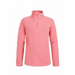 Sweter dziewczęcy 1/4 z zamkiem błyskawicznym Protest Mutey. Czerwone buty zimowe dziewczęce Protest, bez wzorów, bez zapięcia. Za 168.50 zł.