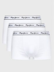 Pepe Jeans Komplet 3 par bokserek Pepe Tk 3P PMU10975 Biały. Białe bokserki męskie Pepe Jeans, m, bez wzorów, z bawełny. Za 99.99 zł.