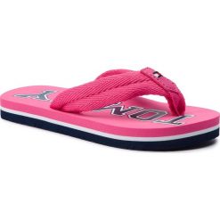Japonki TOMMY HILFIGER - Varsity Print Flip Flop T3A0-30205-0058 M Fuchsia 313. Sandały dziewczęce marki Tommy Hilfiger. Za 119.00 zł.