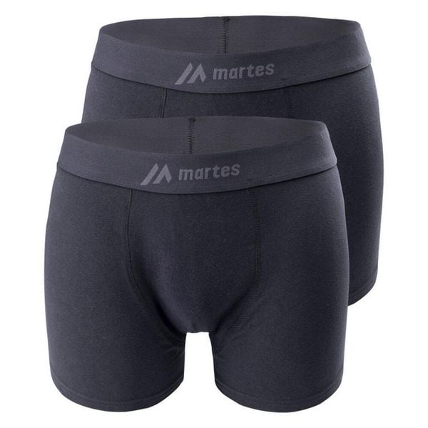 Bokserki Męskie Ravor (zestaw 2 Sztuk). Czarne bokserki męskie MARTES ESSENTIALS, m, bez wzorów, z bawełny. Za 61.99 zł.