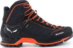 Buty trekkingowe męskie Salewa Trainer Mid GTX czarne r. 40 1/2. Czarne trekkingi męskie Salewa. Za 938.99 zł.