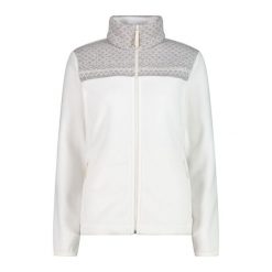 Bluza damska turystyczna CMP 34J0486. Białe bluzy damskie CMP, m, bez wzorów, bez kaptura. Za 382.50 zł.