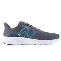 Buty męskie New Balance 411 v3 M41128A – szare. Szare buty sportowe męskie New Balance, bez zapięcia, do biegania. Za 229.99 zł.