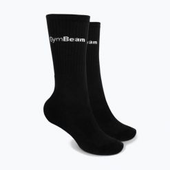 Skarpety GymBeam 32629 3/4 3. Czarne buty sportowe męskie GYMBEAM, bez wzorów. Za 49.99 zł.