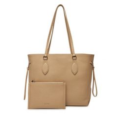 Torebka Guess. Brązowe torebki do ręki damskie Guess, z aplikacjami, klasyczne, bez dodatków. Za 1,079.00 zł.