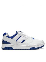 SHAQ Buty do koszykówki BREAKER LOW AQ95014M-WD Biały. Białe buty sportowe męskie Shaq, ze skóry, bez zapięcia, do koszykówki. Za 182.99 zł.