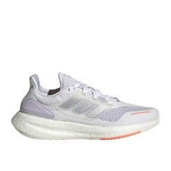 Buty do biegania adidas Pureboost 22 Białe. Białe obuwie sportowe damskie Adidas, bez wzorów, z materiału, do biegania. W wyprzedaży za 432.75 zł.