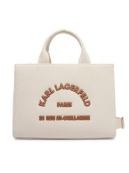 KARL LAGERFELD Torebka B2W50010 Beżowy jasny. Brązowe torebki do ręki damskie KARL LAGERFELD, bez wzorów, z materiału, bez dodatków. Za 649.99 zł.