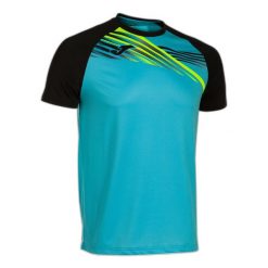 Koszulka do biegania męska Joma Elite X. Czarne koszulki sportowe męskie Joma, m, bez wzorów, bez kołnierzyka, bez ramiączek, do biegania. W wyprzedaży za 114.50 zł.