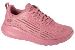 Buty do chodzenia damskie Skechers Memory Foam Bobs Squad Chaos. Czerwone obuwie sportowe damskie Skechers, bez wzorów, z dzianiny, trekkingowe. Za 239.99 zł.