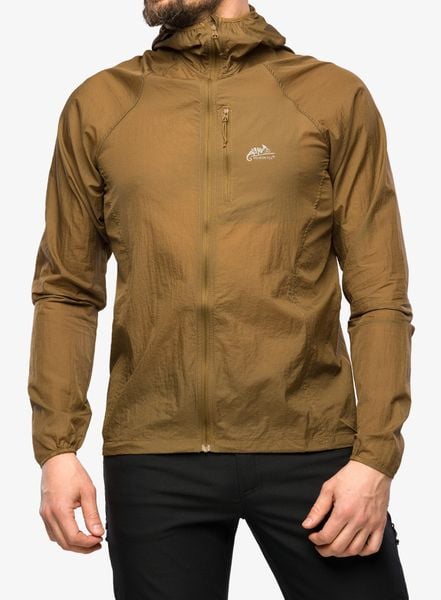 Kurtka przeciwwiatrowa Helikon-Tex Tramontane Wind Jacket WindPack. Brązowe kurtki męskie HELIKON-TEX, na lato, l, bez wzorów, z nylonu, bez kaptura. Za 296.99 zł.