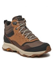 Merrell Trekkingi Speed Solo Mid Wp J004533 Brązowy. Brązowe trekkingi męskie Merrell, trekkingowe. Za 499.99 zł.
