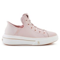 Buty Skechers Slip-Ins: Snoop One - Og Leather W 186001-BLSH różowe. Czerwone obuwie sportowe damskie bez wzorów. Za 681.40 zł.