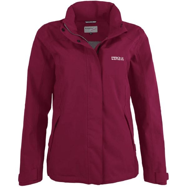 Kurtka damska Pro-X Elements Sky Ladies. Fioletowe kurtki damskie PRO-X ELEMENTS, bez wzorów, z materiału, z kapturem. Za 582.00 zł.