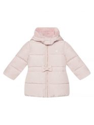 Guess Kurtka zimowa A6BL03 W4031 Różowy jasny Regular Fit. Czerwone buty zimowe dziewczęce Guess, na zimę, z aplikacjami, z syntetyku, bez kaptura. Za 294.99 zł.