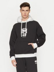 Champion Bluza 220436 Czarny Regular Fit. Czarne bluzy męskie Champion, m, bez wzorów, z bawełny, bez kaptura. Za 209.99 zł.