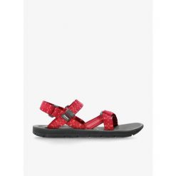 Sandały turystyczne damskie Source Classic Pro. Czerwone obuwie sportowe damskie SOURCE, bez wzorów, trekkingowe. Za 293.99 zł.