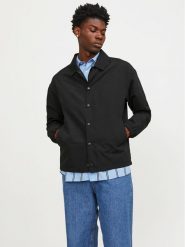 Jack & Jones Kurtka przejściowa Roy Coach 12237754 Czarny Regular Fit. Czarne kurtki męskie Jack & Jones, m, bez wzorów, z syntetyku, bez kaptura. Za 189.99 zł.