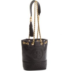 Torebka TORY BURCH - Fleming Mini Bucket Bag 49321 001. Czarne torebki do ręki damskie Tory Burch, ze skóry. Za 1,509.00 zł.