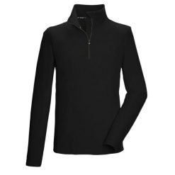 Polar Killtec KSW 99. Czarne bluzy męskie KILLTEC, na zimę, bez wzorów, z polaru, bez kaptura. Za 194.50 zł.