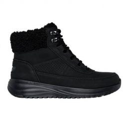 Buty do chodzenia damskie Skechers On-the-go Stellar. Czarne obuwie sportowe damskie Skechers, bez wzorów, z materiału, trekkingowe. Za 524.00 zł.