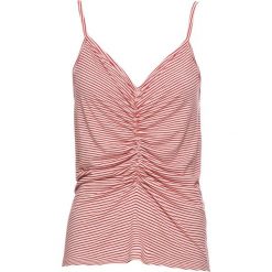 Top bonprix czerwono-biały w paski. Topy damskie marki bonprix. Za 44.99 zł.