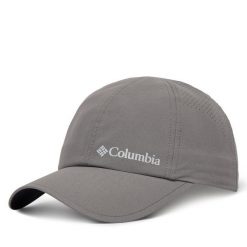 Czapka z daszkiem Columbia. Szare czapki i kapelusze męskie Columbia, bez wzorów. Za 129.99 zł.