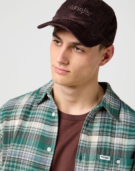 MESKA CZAPKA WRANGLER CORDUROY CAP MOLE 112372435. Czapki i kapelusze męskie Wrangler, bez wzorów. Za 109.99 zł.