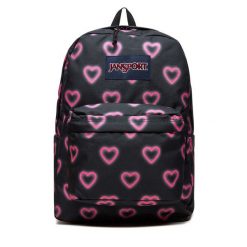 Plecak JanSport. Czarne plecaki damskie JanSport, bez wzorów, sportowe. Za 99.99 zł.