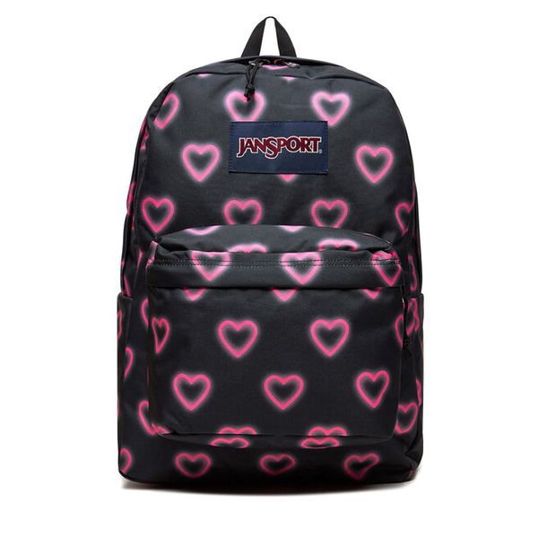 Plecak JanSport. Czarne plecaki damskie JanSport, bez wzorów, sportowe. Za 99.99 zł.