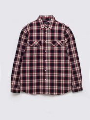 Koszula męska bawełniana w kratę czerwona Koliserson 603. Czerwone koszule męskie Big Star, l, z aplikacjami, z bawełny, eleganckie, bez kołnierzyka, bez ramiączek. Za 229.99 zł.