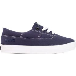 Trampki damskie Big Star KK274018 niebieskie. Niebieskie trampki i tenisówki damskie bez wzorów, retro, bez zapięcia. Za 181.89 zł.
