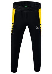 Spodnie do biegania Erima Worker Six Wings. Czarne spodnie sportowe męskie Erima, s, bez wzorów, z materiału, do biegania. Za 178.50 zł.