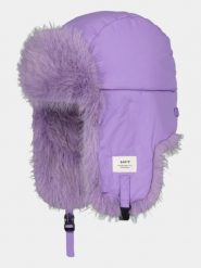 Czapka Damska Barts Hawka Bomber. Fioletowe czapki i kapelusze damskie Barts, na zimę, bez wzorów, z materiału, eleganckie. Za 249.00 zł.