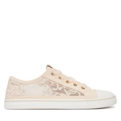 Trampki Mayoral. Brązowe trampki i tenisówki dziewczęce Mayoral, bez wzorów, bez zapięcia. Za 199.99 zł.