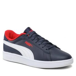 Sneakersy Puma. Niebieskie półbuty dziewczęce Puma, bez wzorów, bez zapięcia. Za 169.99 zł.