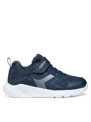 Geox Sneakersy J Sprintye J55GBA 0BC14 C4002 S Granatowy. Niebieskie buty sportowe chłopięce Geox, bez wzorów, ze skóry, bez zapięcia. Za 179.99 zł.